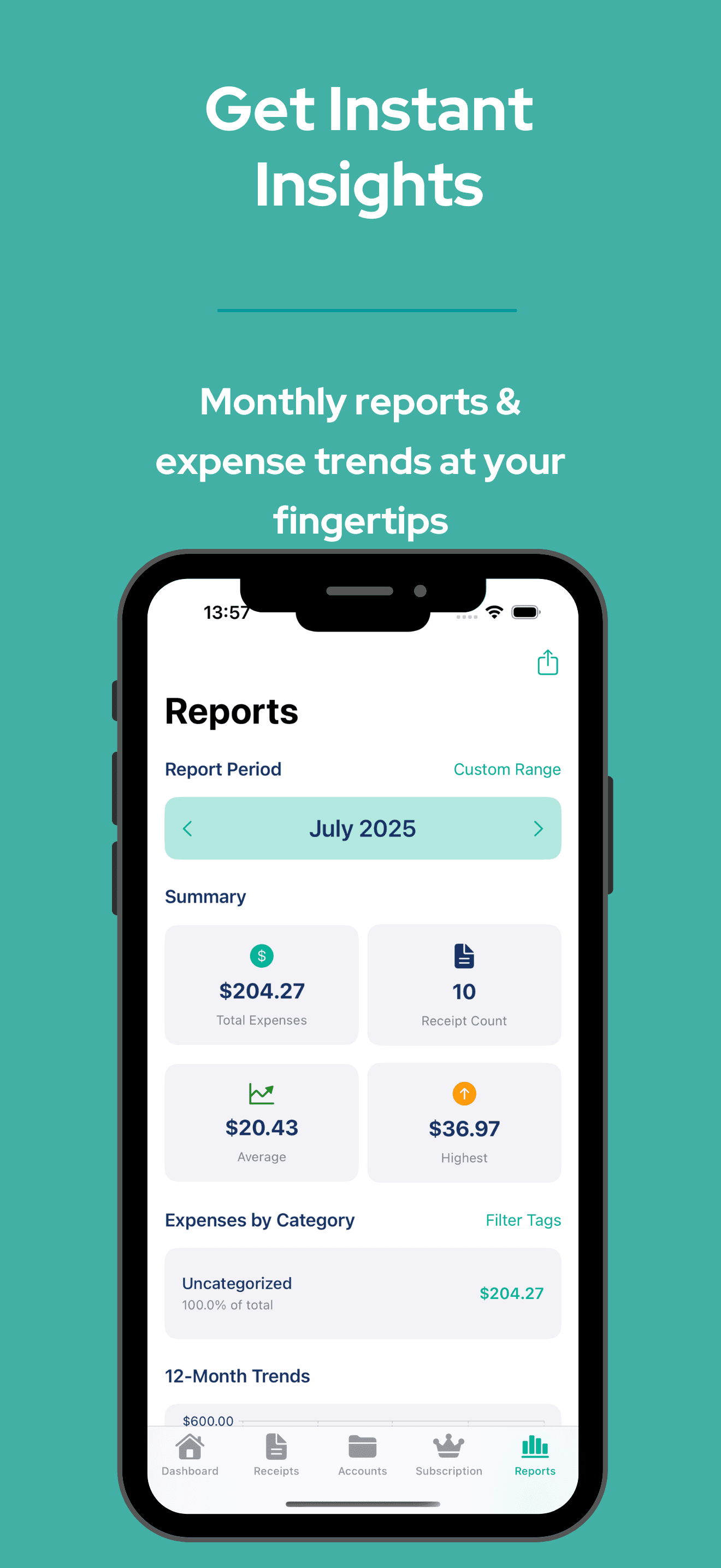Receipt Reader AI screenshot 3
