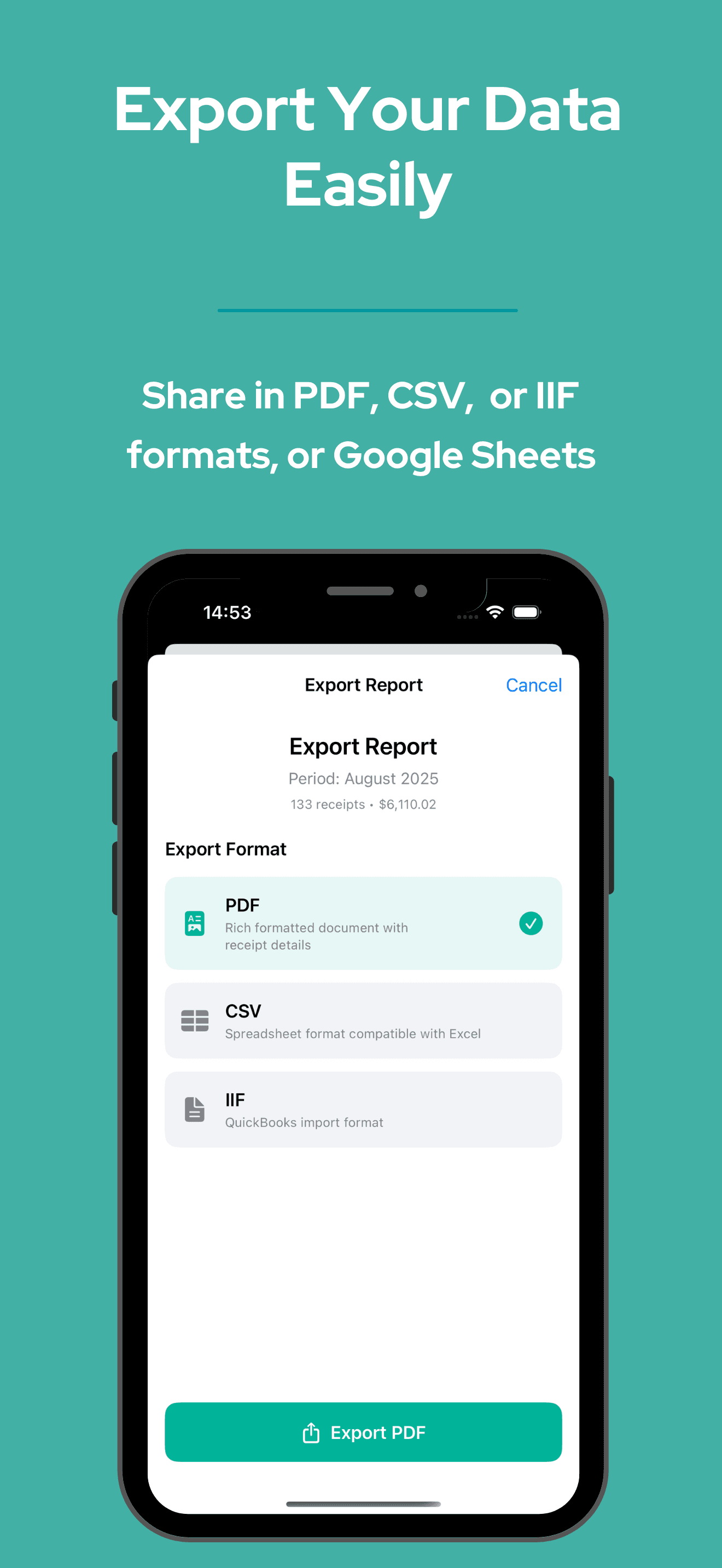 Receipt Reader AI screenshot 5