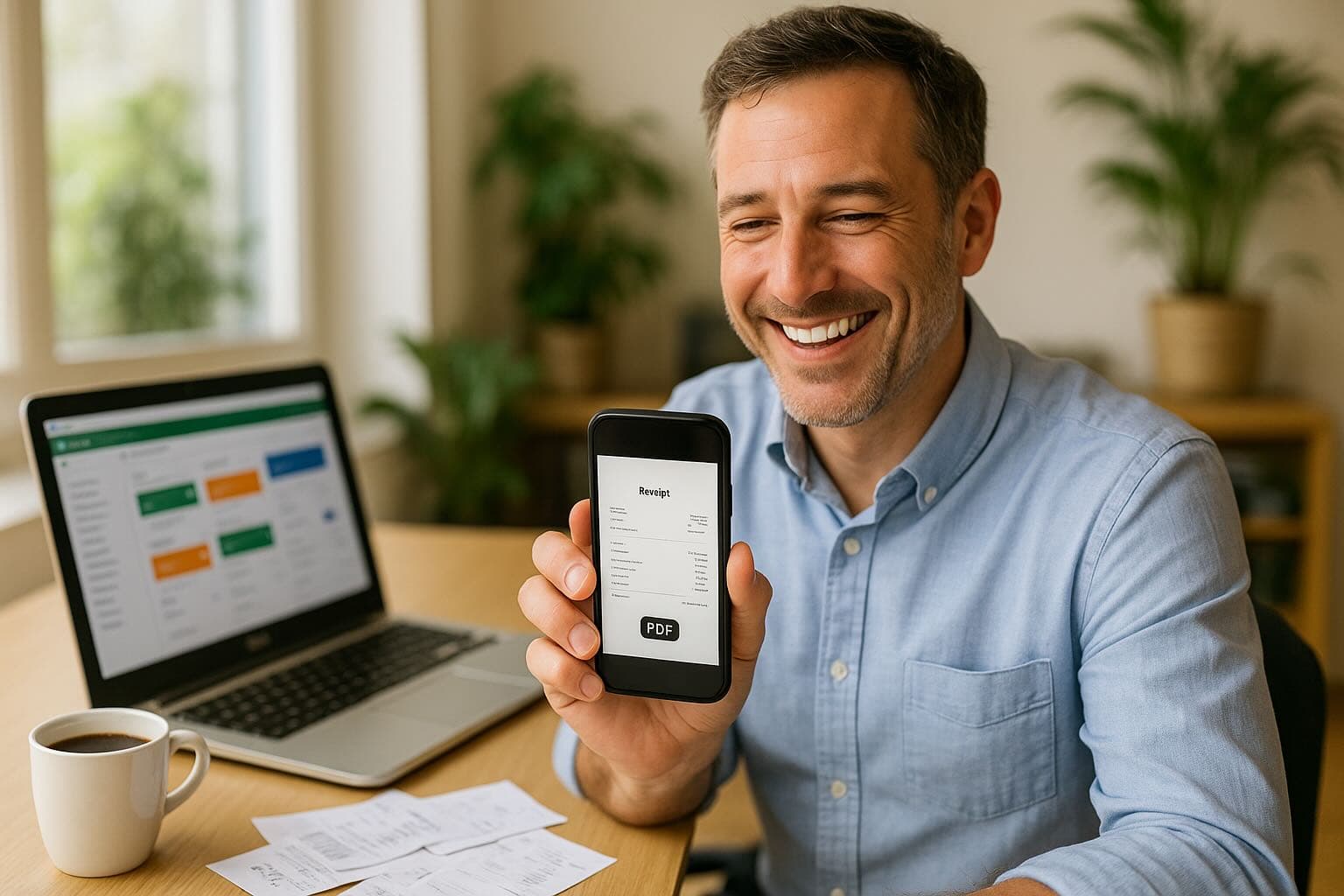 How to Import PDF Receipts in Receipt Reader AI: Save Time for Small Business
