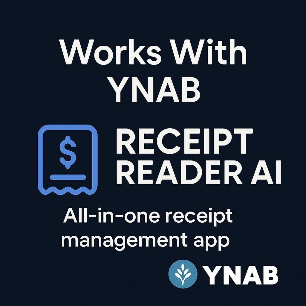 Receipt Reader AI Receives Official "Works With YNAB" Certification