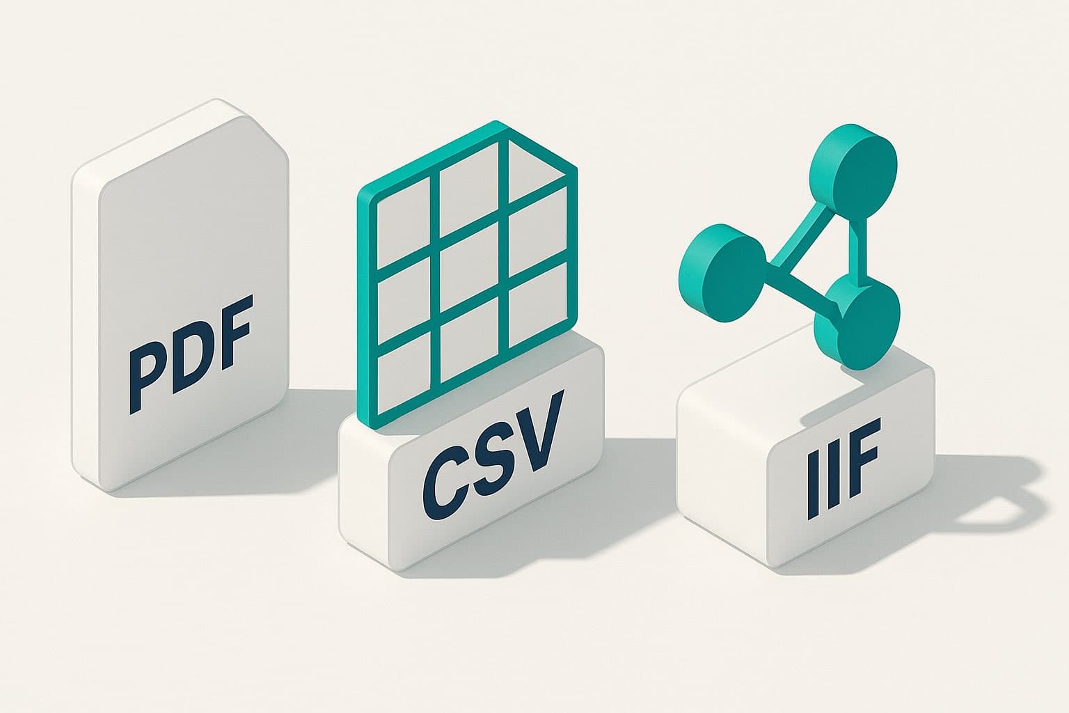Iif Form.pdf Choosing the Right Export Format: PDF vs CSV vs IIF | Receipt Reader AI